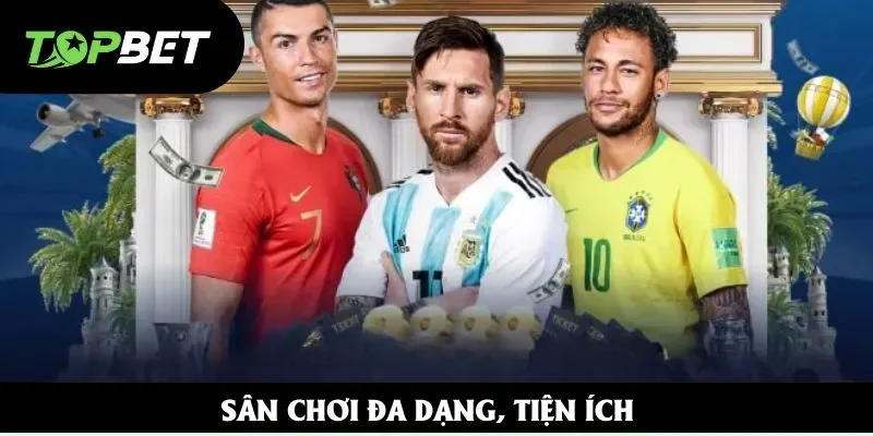 Sân chơi đa dạng, tiện ích Sân chơi đa dạng, tiện ích